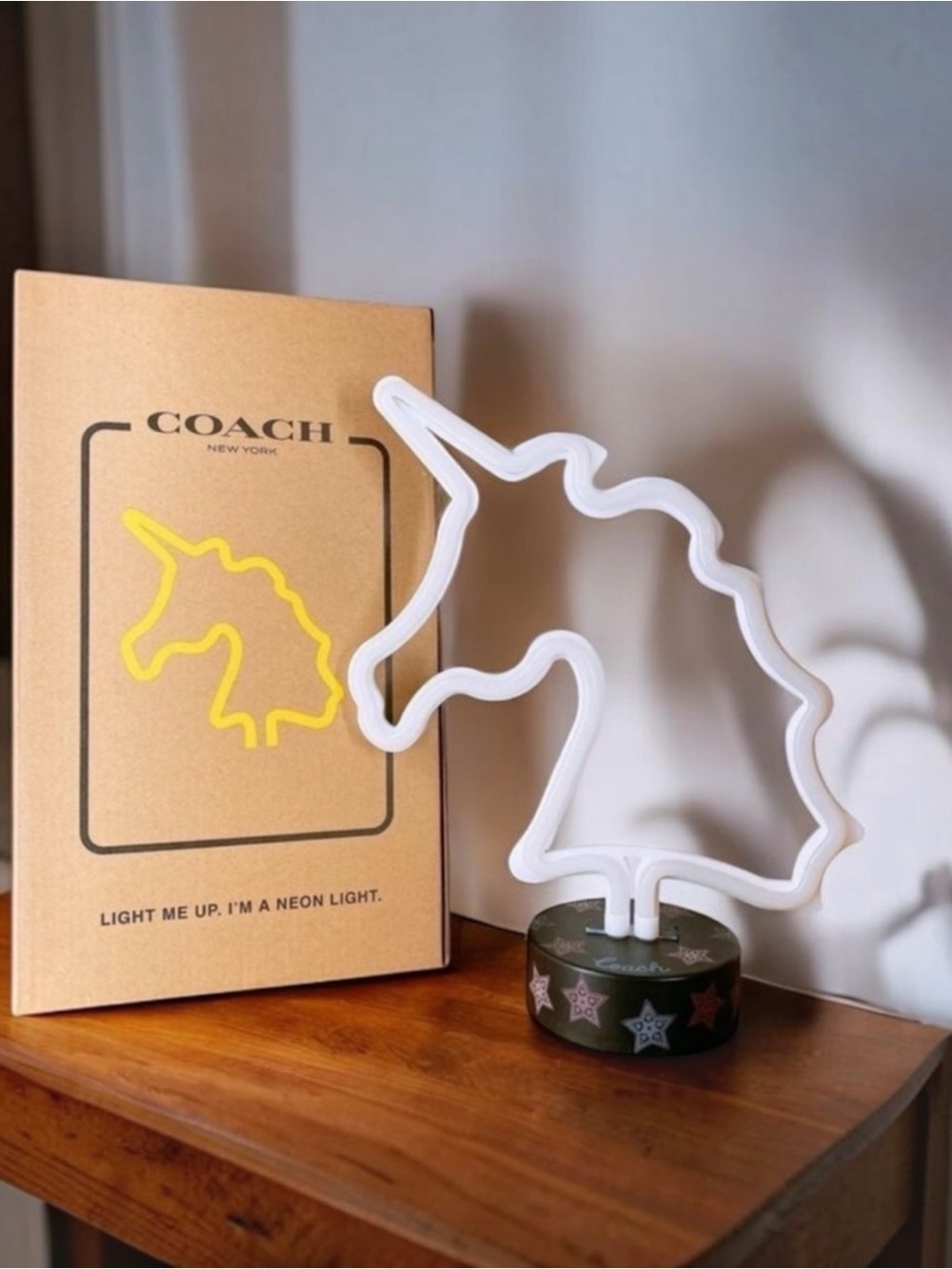 COMING SOON
Coach HTF LED Unicorn Lamp
